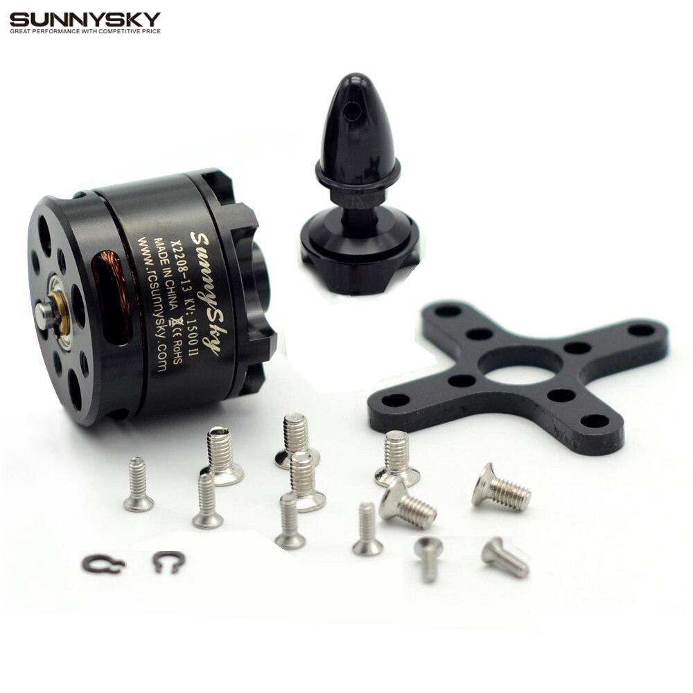 1pcs SunnySky X2208 1100KV 1260KV 1500KV 2600KV Brushless Motor KV1260 For RC Airplane