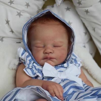 19-Inch Reborn Baby Doll - August Newborn Edition