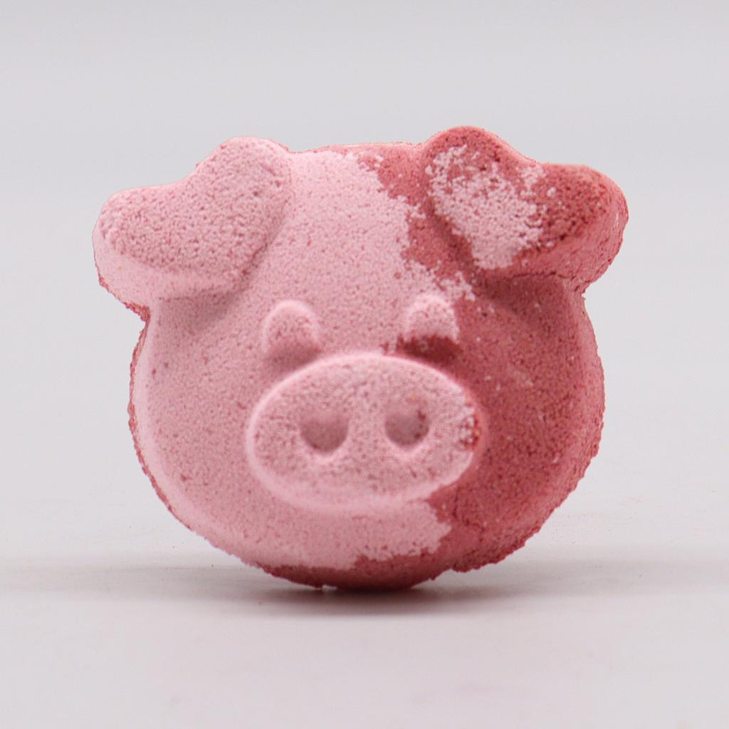Bath Bomb Pig Shaped Vanilla Cupcake 70g
