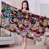 Japan Fashion H-Hysteric M-Mini Microfiber Printed Beach Towel Mountain Climbing Yoga Beach Swimming Running Absorbent Towel