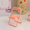 Mini Chair Phone Holder - Cute, Foldable, Desktop Ornament for Students