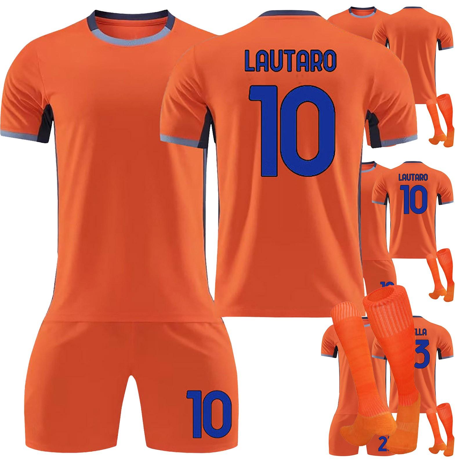 

Выездные майки Internazionale Milano 23-24, комплект спортивной команды, комплект футбольного тренировочного костюма