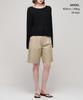 MUSINSA STANDARD WOMAN Women'S Linen Blend Boat Neck Sheer Knit [Black]
