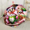 Mickey Mouse Compact Travel Automatic Umbrella Sturdy 8-Rib Shaft Foldable Design All-Season Umbrella for Travel Fashion Lovers