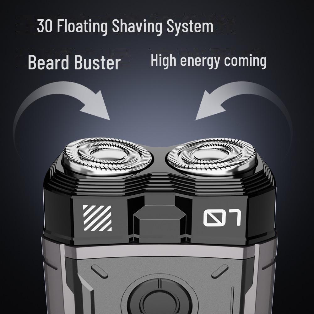 Douyin Men's Portable Rechargeable Washable Electric Razor