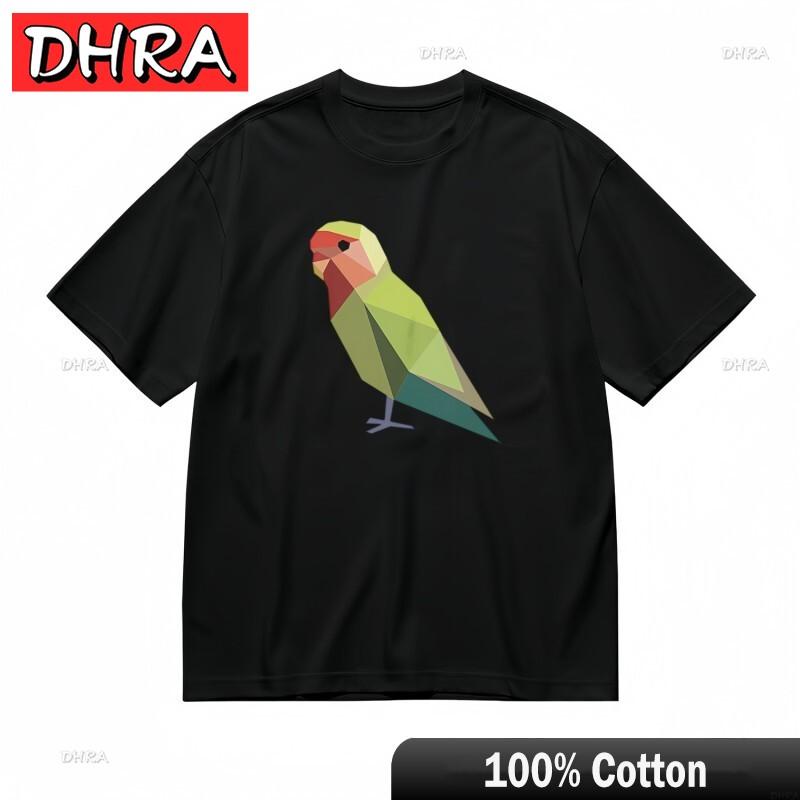 

UNIsexs Machine Washable Classic TShirt Multicolor Avian Geometric Design Tee Graphic Urban Minimalist Clothing Graphic Urban 4XL