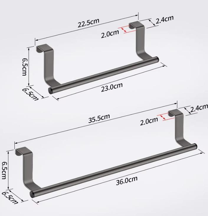 

Вешалка для полотенец из нержавеющей стали, держатель для полотенец в ванной комнате, подставка для кухонного шкафа, подвесной органайзер на двери полки, настенная вешалка для полотенец short