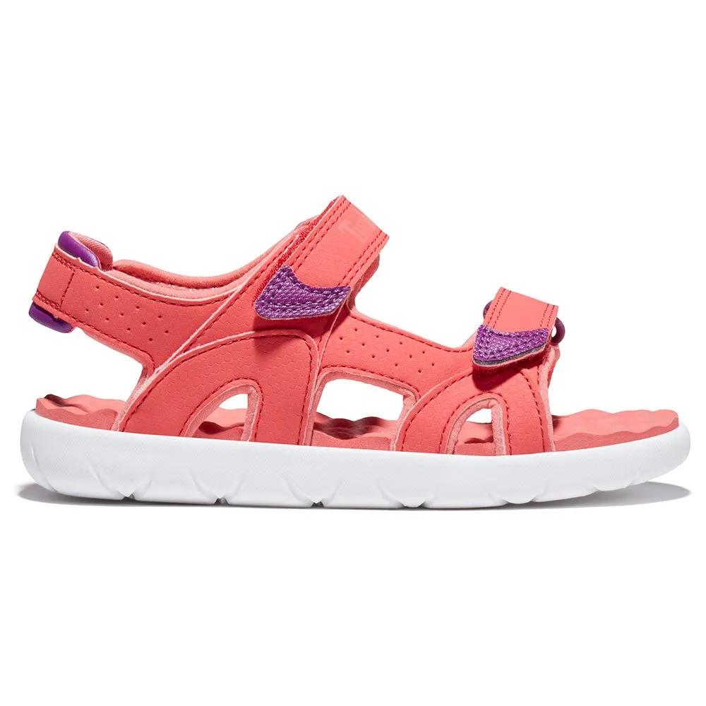 Timberland Perkins Row 2 Strap sandals lightweight eco-friendly Red