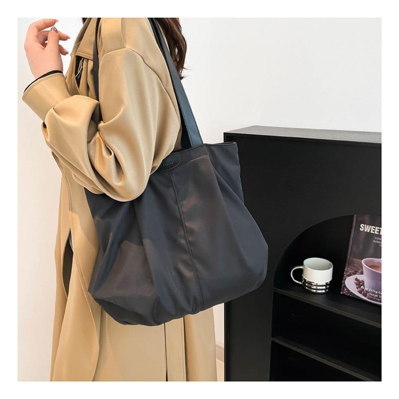 New Canvas Tote Bag Large Capacity Commuter Underarm Bag Women's Bag