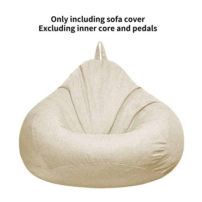 Large Bean Bag Chairs Cover Adults Teens Kids Couch Sofa Cover Lounger Lazy