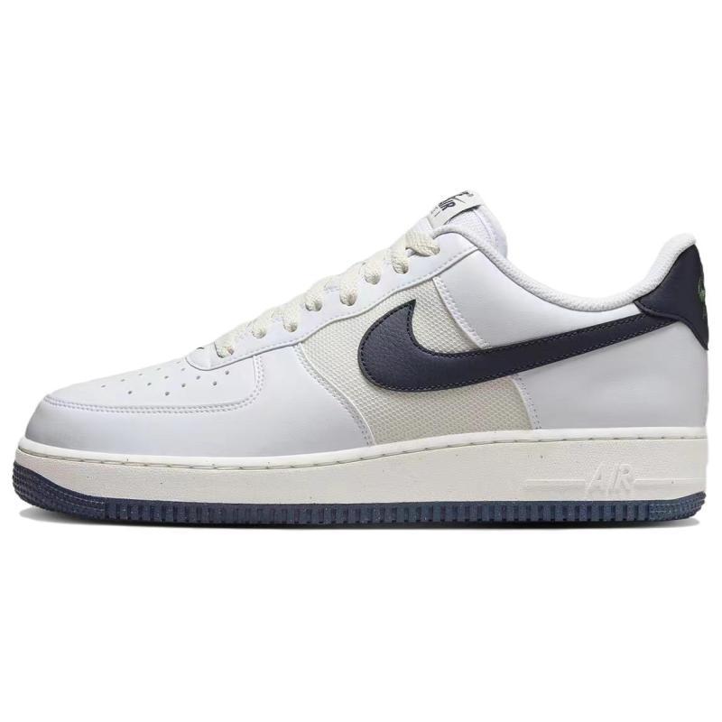 

Nike Кроссовки Air Force 1 Low 07 Белый Обсидиан Ель HF4298-100 36.5