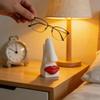 3D Printed Red Lips Eyeglasses Holder Quirky PLA Desk Organizer for Home Office Bathroom Funny Sunglasses Stand Novelty Gift for Men Women