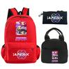 3Pcs/set Anime K-Pop Demon Hunters Printed Backpack with Shoulder Bag Pencil Case for Student Boy Girl Schoolbag Large Capacity Waterproof Bookbag