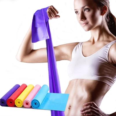 Yoga Elastic Bands Portable Pilates Hip Circle Expander Bands Latex Tension Gym Family Strength Training Resistance Belt