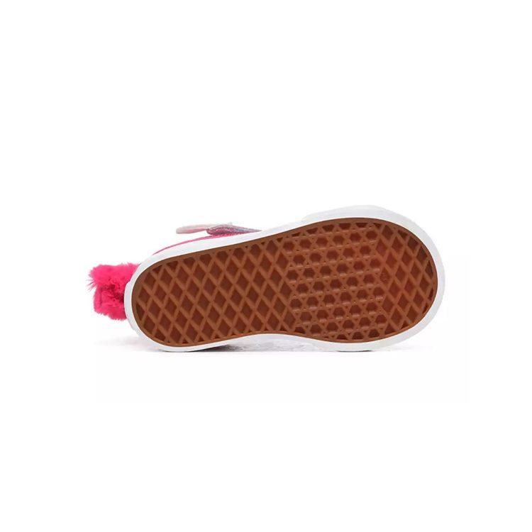 Vans SK8 Reissue 138 V Unicorn High Top Skateboard Shoes Pink Infant And Toddler VN0A4TZQWLI