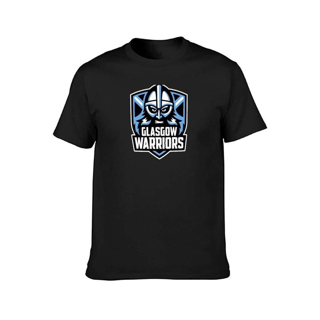 Glasgow Warriors T-Shirt Aesthetic Clothing Tees Boys Whites Plain White T Shirts Men