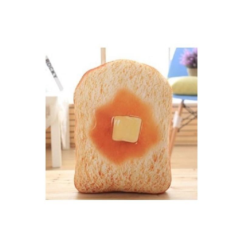 Cuscino Peluche a Forma di Pane con Design Carino per Ragazze, Decorazione per Casa, Ufficio, Riposo