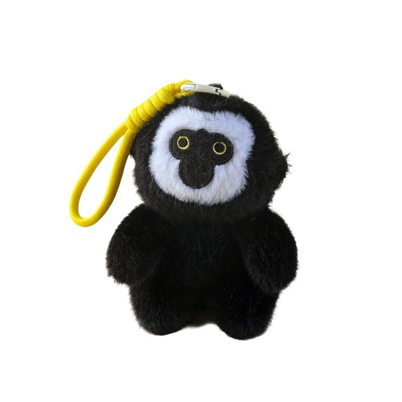 Niedlicher Cartoon Hässlich-Niedlicher Gorilla Affe Plüsch Schlüsselanhänger Anhänger