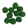10Pcs Rattan Balls for Birthday and Nursery Decor, 3cm Orbs for Hanging