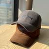 Korean-style Letter Embroidery Hard cap2026Trendy and Versatile Internet Celebrity Baseball Cap for Women, Sun Protection Hat for Men