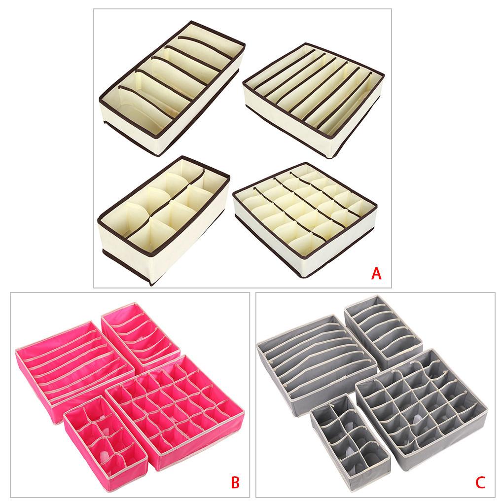 Schubladen Unterwäsche Organizer Zuhause Kleiderschrank Schublade BH Vliesstoff Aufbewahrungshalter Box