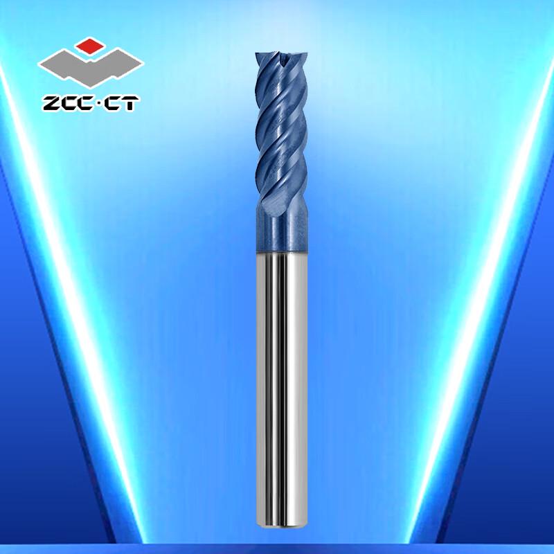 ZCC.CT Four-Flute Solid Carbide End Mill