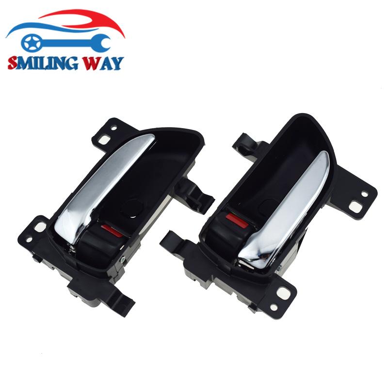 1/2/4 Pcs Chrome Interior Door Handle Front or Rear Left or Right For Subaru Impreza Forester BRZ WRX STI Crosstrek FR-S 2.0L