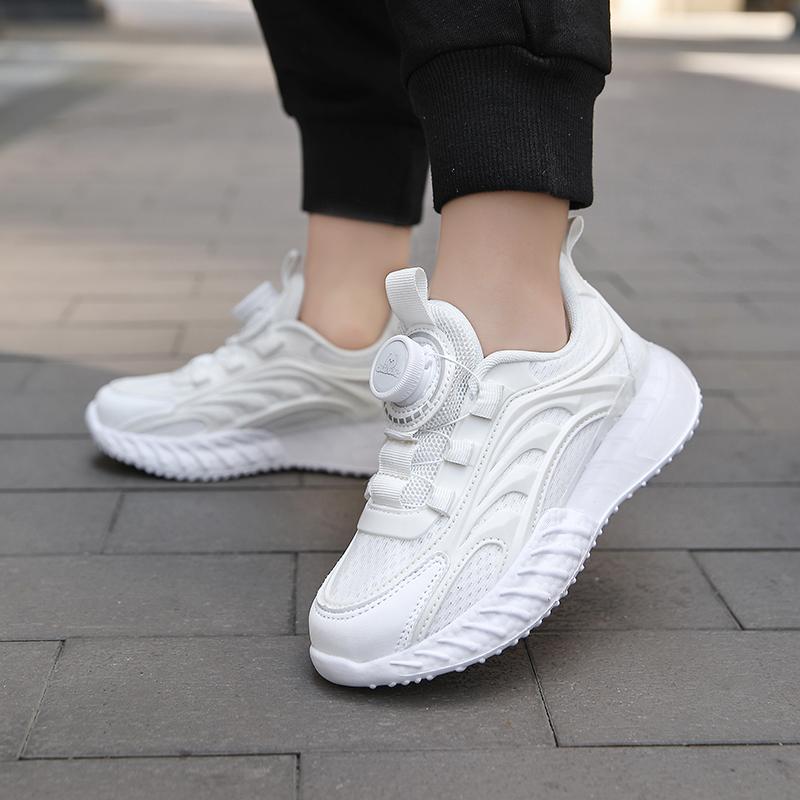 Легкие детские школьные спортивные кроссовки для бега — фото 9