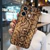 Snake Skin Texture Case For Xiaomi Redmi Note 14 Pro 10 11 12 13 15 Pro Plus Redmi 15 10C 12C 13C 14C 15C Cover