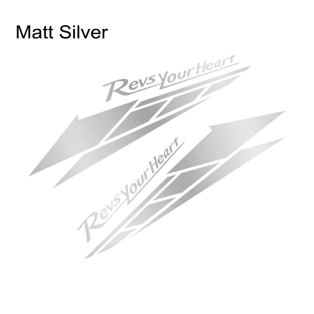 REVS YOUR HEART Motorcycle Stickers Creative Anti Scratch Vinyl Decals Motorbike Side Fairings Decoration Stickers For YAMAHA