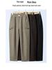 2024 New Style Plus Velvet Thick Slimming Harem Pants for Middle-Aged Women: Autumn/Winter Fashion