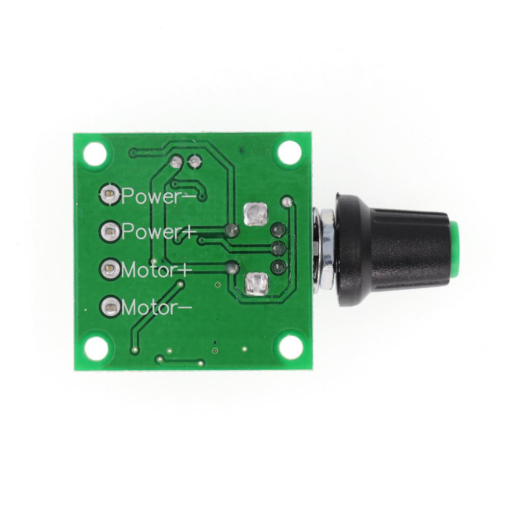 PWM DC Motor Speed Controller 1.8V-12V 2A with Switch Function 1803BK
