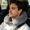 U-Shaped Pillow with Removable Cover, Neck Support Pillow for Travel Office Home, Lumbar Nap Cushion, Leg Lift Cushion, Cervical Relief Headrest