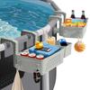 Durable Above Ground Pool Accessories Hooks Swimming Pool Storage Baskets  Backyard