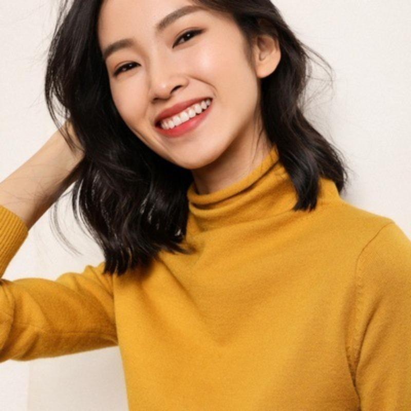 Autumn Winter Sweater Turtleneck Slim Fit Basic Pullovers Fashion Korean Knit Tops Bottoming Womens Sweater Stretch Jumpers
