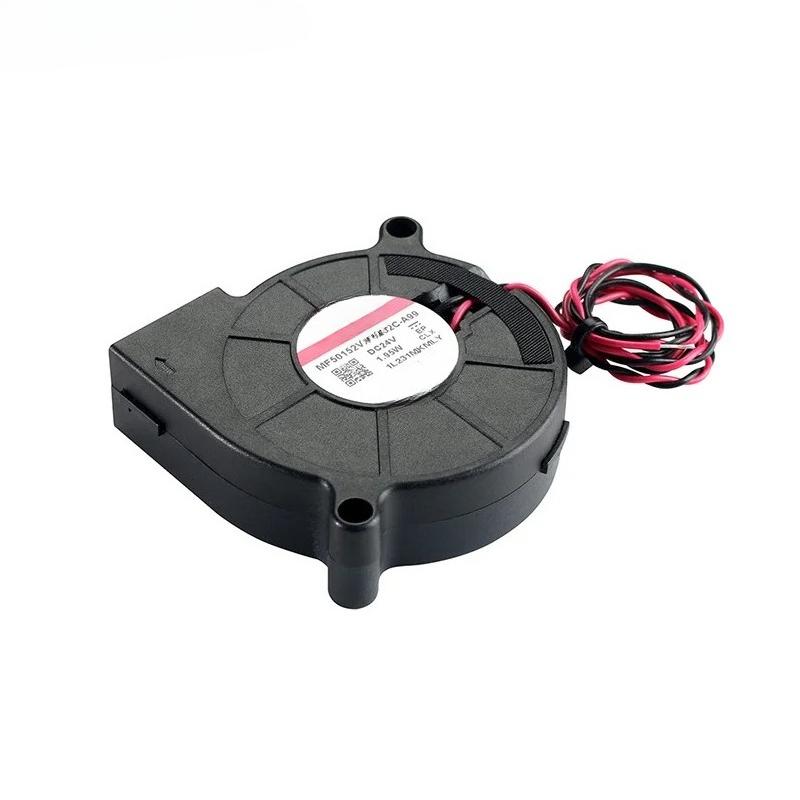 Fan Centrifugal DC Cooling Turbo Fan  Printer Blower Fan 5015 24V 0.41A Double Bearing Blower