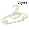 Small Size Children Clothes Hangers 10/50Pcs Non-slip Space Saving Hangers Fit 0-10 Years Old Kids Closet Storage