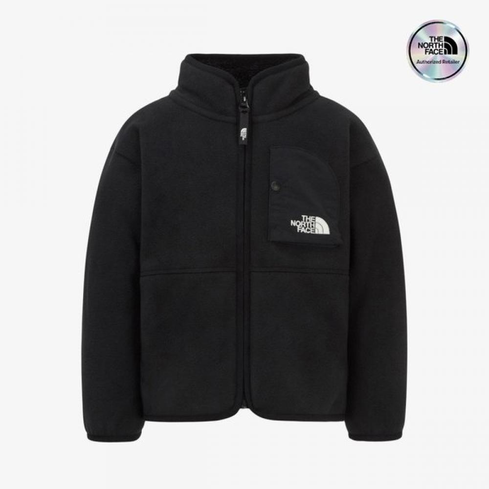 

The North Face Kids Campout Fleece Jacket Black Nj4fr50s BLACK/160