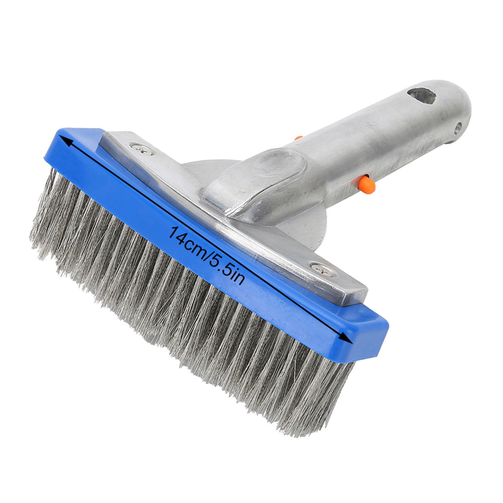 

14 см Щетка для чистки бассейна Щетка из нержавеющей стали для оборудования для чистки пола и стен спа-бассейна