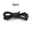 New  Flat Shoelaces Solid Leather Shoe Laces Classic Multicolor Leisure Shoe Lace Outdoor Unisex Boots Shoelace