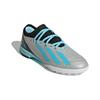 Adidas X Crazyfast Messi.3 TF J Infinito Pack Kinder-Sneaker Silber Silber-Metallic Bliss-Blau IE4073