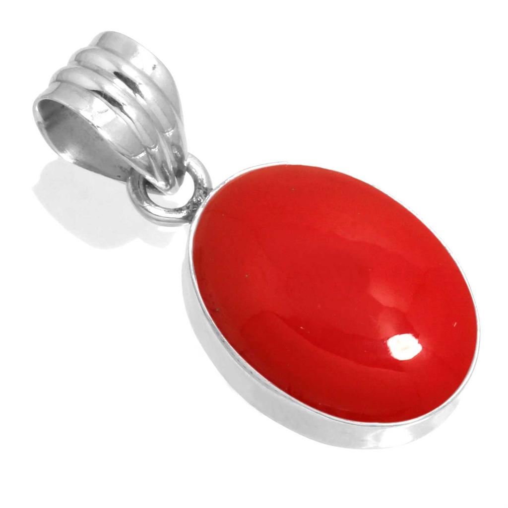 925 Sterling Silver Pendant Women Gemstone Handmade Jewelry Christmas Gift Malachite Moonstone Rose Quartz Red Stone Smoky Topaz Tiger Eye Costume