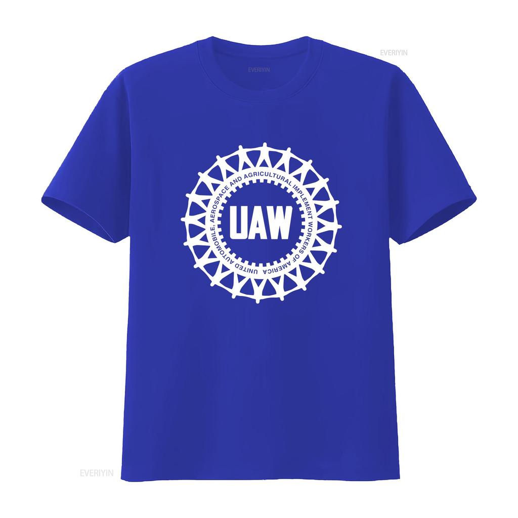T Shirt UAW International Store Vintage Washed Slightly Fashion Versatile Soft Casual Stretched Top For Everyday Wear
