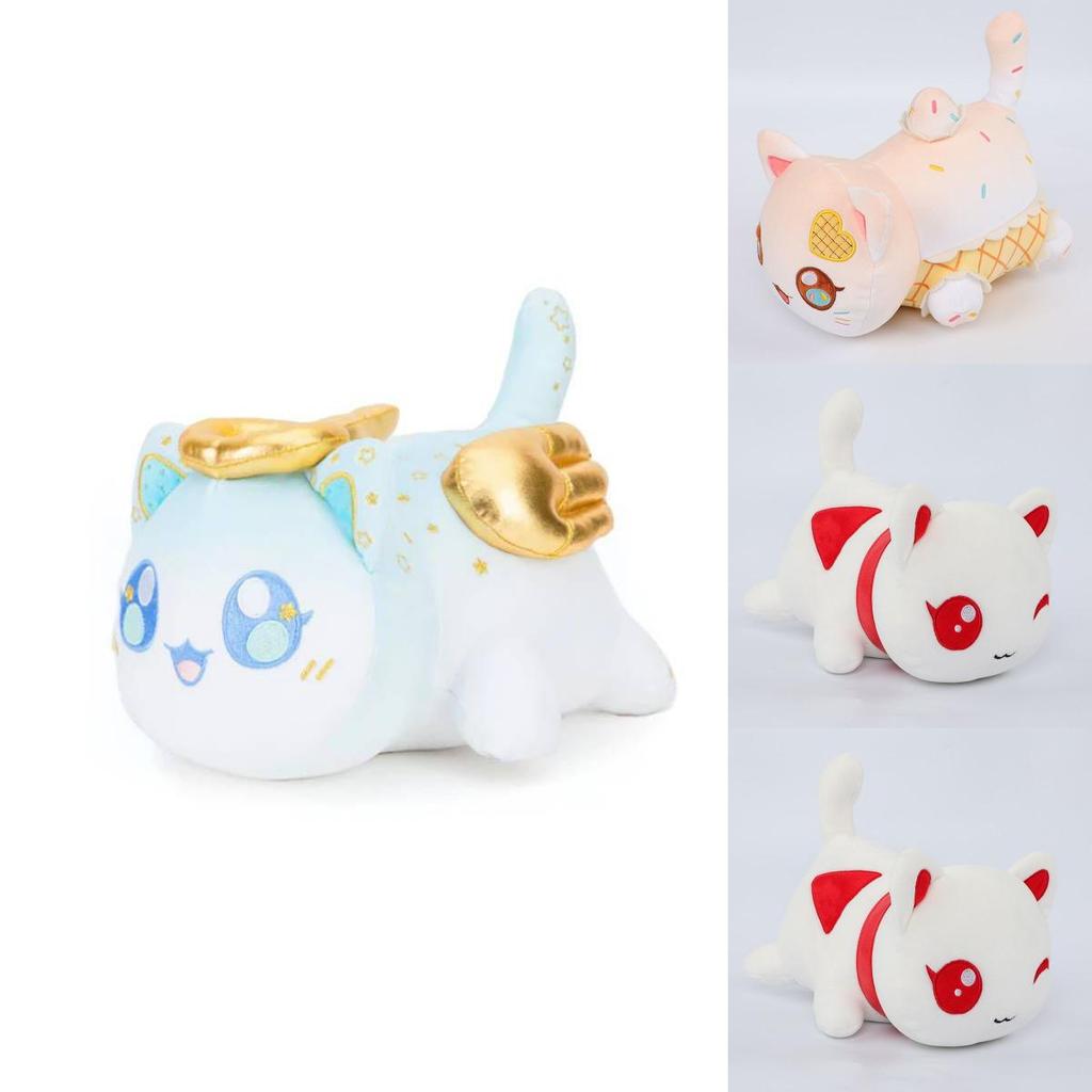 Cute Aphmau Cat Plush Toy Soft And Luminous Stuffed Pillow For Fans Collectors And Kids