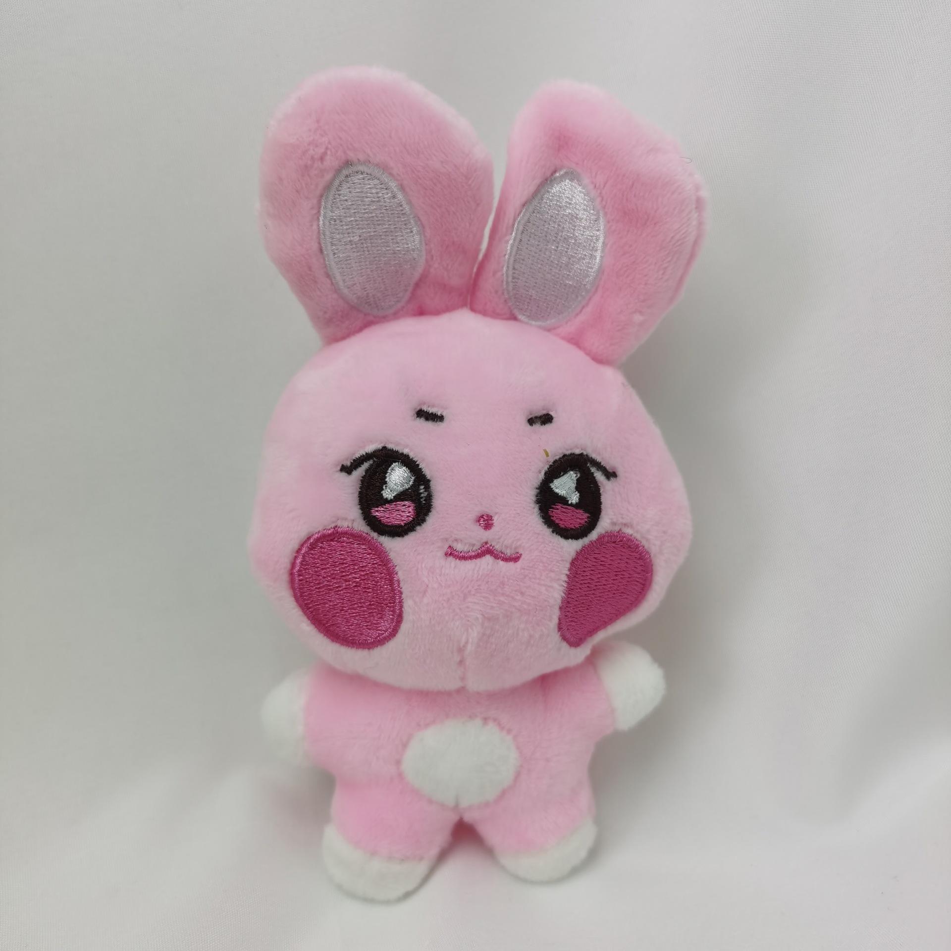 ANITEEZ Series Keychain Plush Doll Pendant Choi San Jung Yunho Kang Yeosang Character Toys 10cm