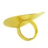 Les Trésors De Lily [Q7848] - Bague artisanale 'Athena' doré  - 40 mm