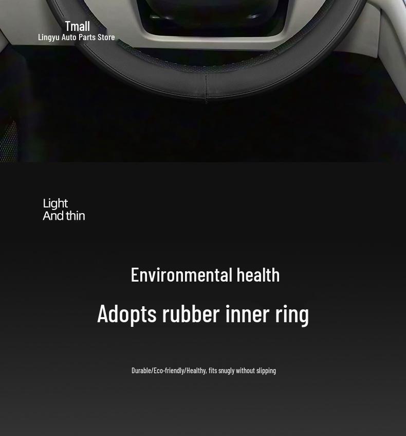AION UT I60 Nappa Leather Steering Wheel Cover