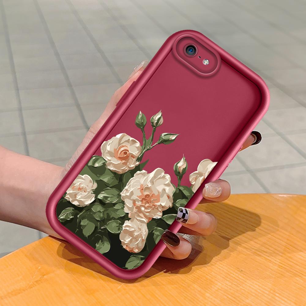 Soft Silicone Square Ladder Printing Pattern Phone Casing Full Cover Camera Shockproof Protection Rubber Case for iPhone Infinix Tecno OnePlus