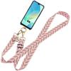 Case for Samsung Galaxy A16 5G/4G, Protection with Pink Lanyard - BOOLING