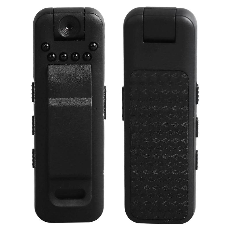 Portable Pen-style Camera, 1080P HD Video Recorder, 180-degree Rotating Night Vision Body Camera
